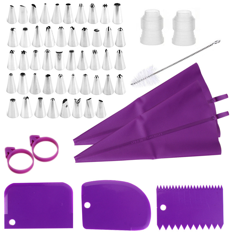 Kitchen Appliances Garage - Stainless Steel Cake Decorating Nozzle Piping