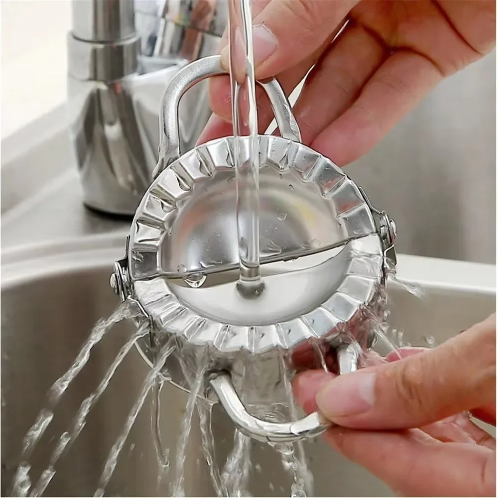 Kitchen Appliances Garage - 9.5/12.5/15.8cm Eco-Friendly Stainless Steel Dumplings Tool