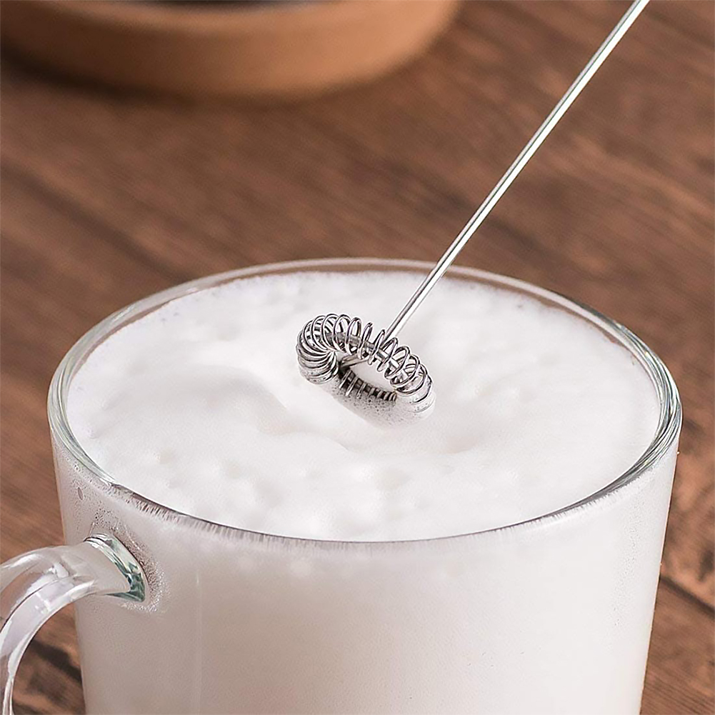 Hand Mixer Electric - Mini Mixer Battery Operated Milk Wand
