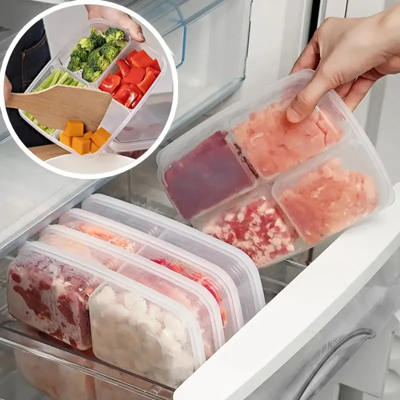 Kitchen Appliances Manufacturers - 4 Grids Food Storage Box Portable