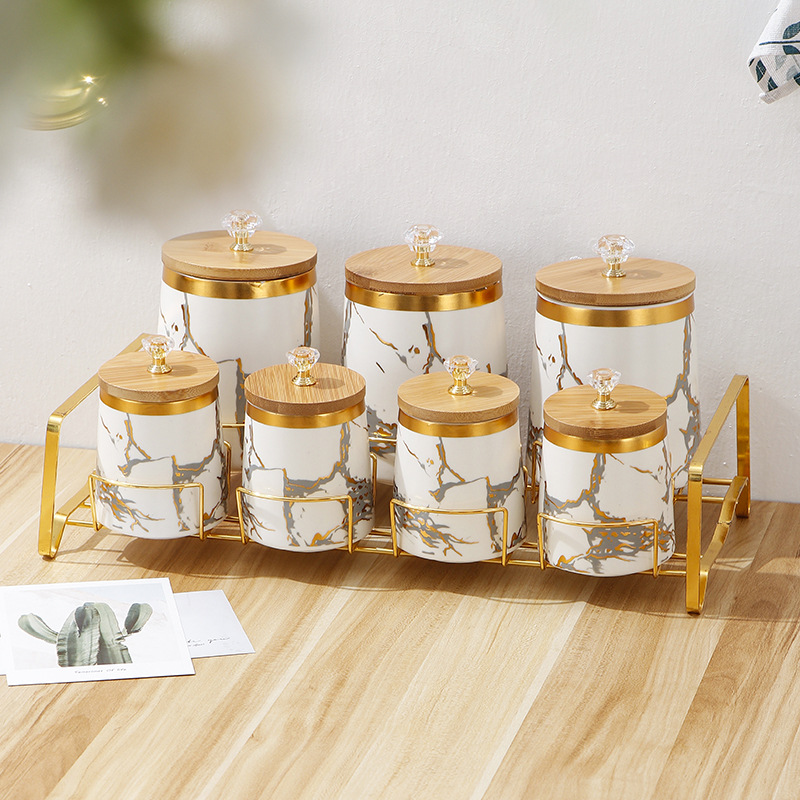 Kitchen Appliances Manufacturers - Kitchen Supplies Golden Marble Texture Airtight