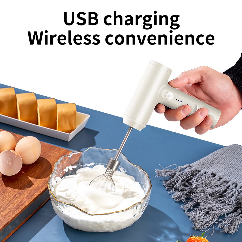 1 PCS Wireless Electric Food M - Hand Mixer Electric ulasan dan harga