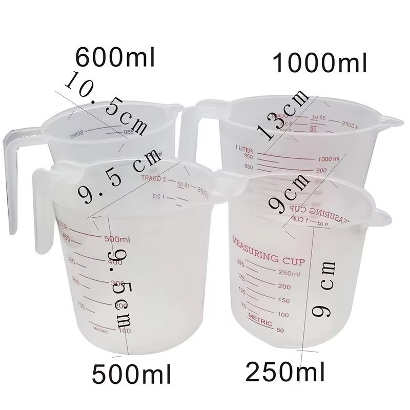250/500/1000ML Easuring Cup Si - Kitchen Appliances Garage ulasan dan harga