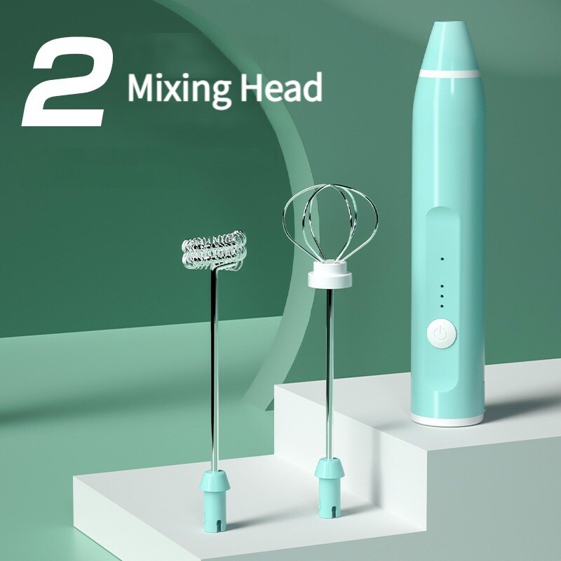 1 PCS Electric Milk Frother Po - Hand Mixer Electric ulasan dan harga