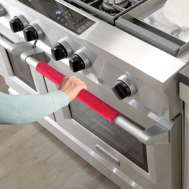 2Pcs/Set  Refrigerator Door Ha - Kitchen Appliances Red Knobs ulasan dan harga