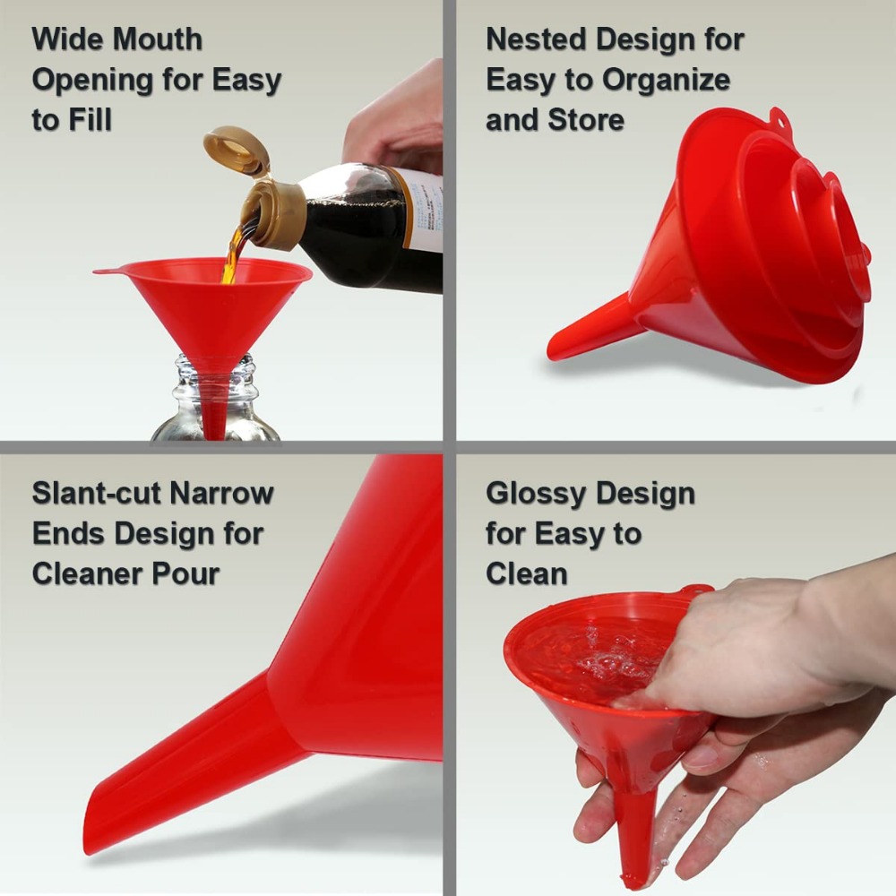4-piece/set Kitchen Funnel Sui - Kitchen Appliances Manufacturers ulasan dan harga