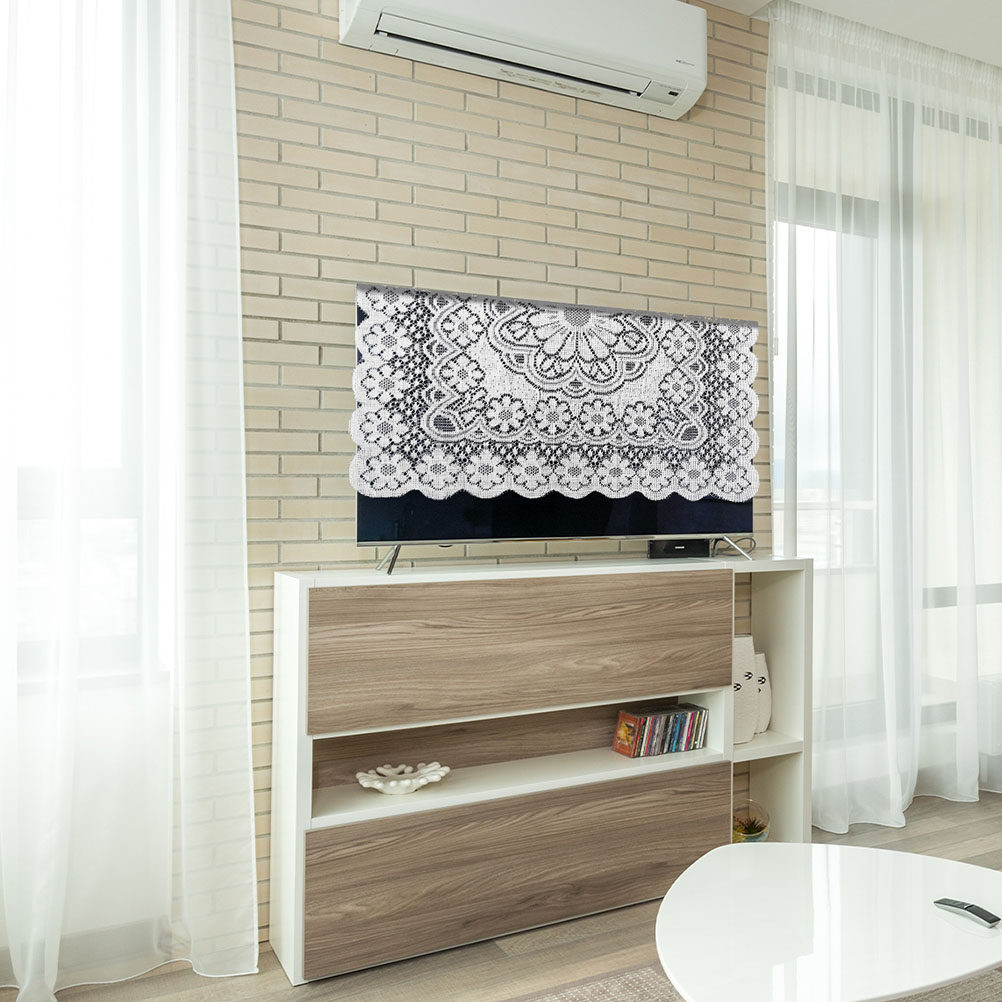 Square White Lace Tablecloth f - Kitchen Appliances Essentials ulasan dan harga