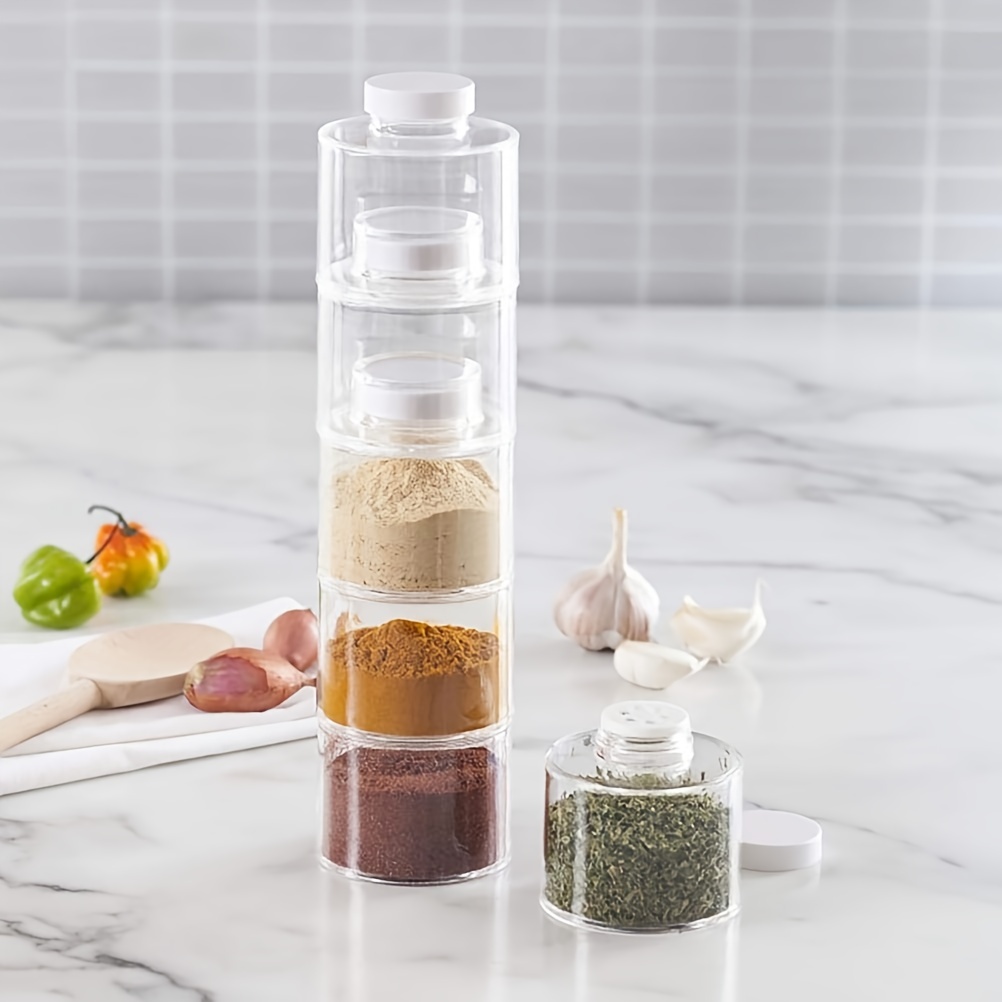 Stackable Spice Rack, Set of 6 - Kitchen Appliances Manufacturers ulasan dan harga