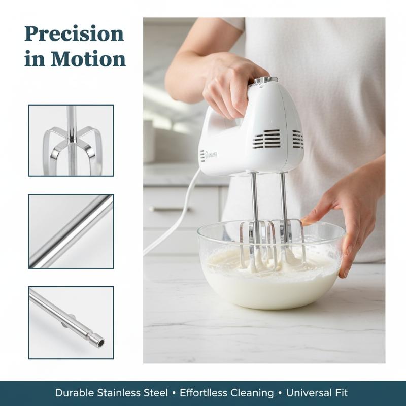 1/2pcs Hand Mixer Beaters Atta - Hand Mixer Electric ulasan dan harga