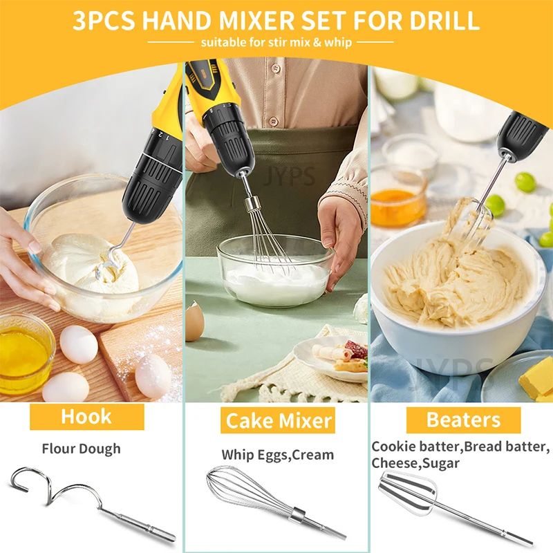 Stainless Steel Egg Beater Whi - Hand Mixer Electric ulasan dan harga