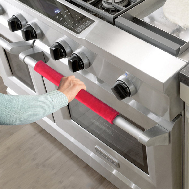 2Pcs/Set Refrigerator Door Han - Kitchen Appliances Red Knobs ulasan dan harga