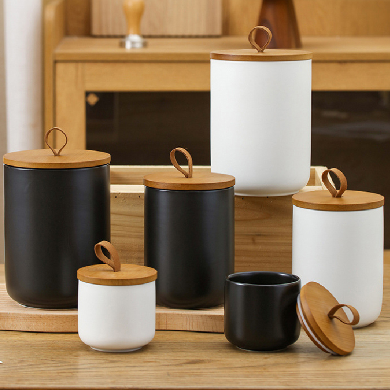Nordic Ceramic Storage Jar Mat - Kitchen Appliances Manufacturers ulasan dan harga