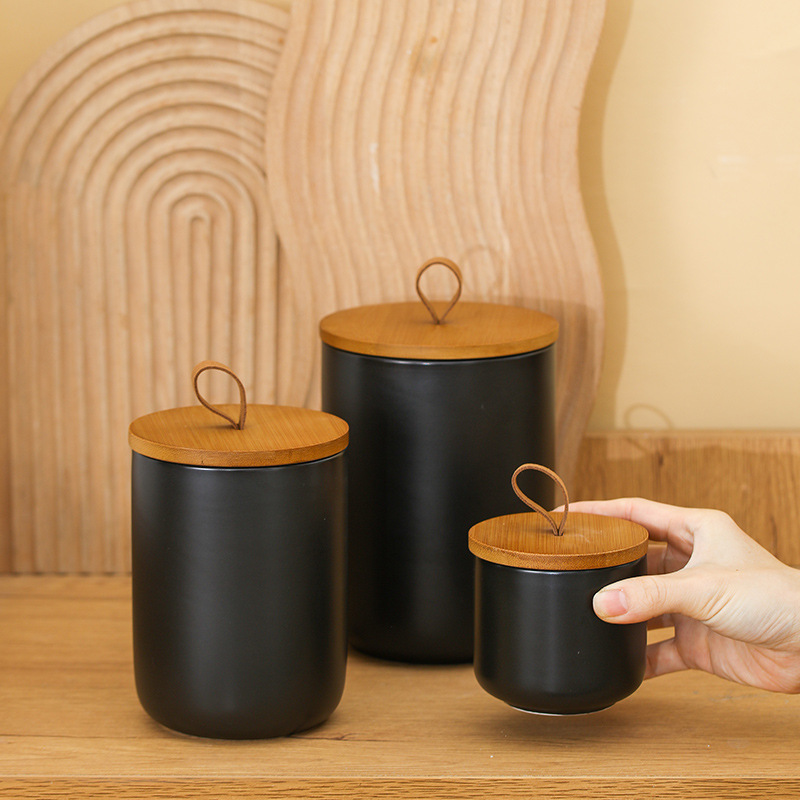 Nordic Ceramic Storage Jar Mat - Kitchen Appliances Manufacturers ulasan dan harga