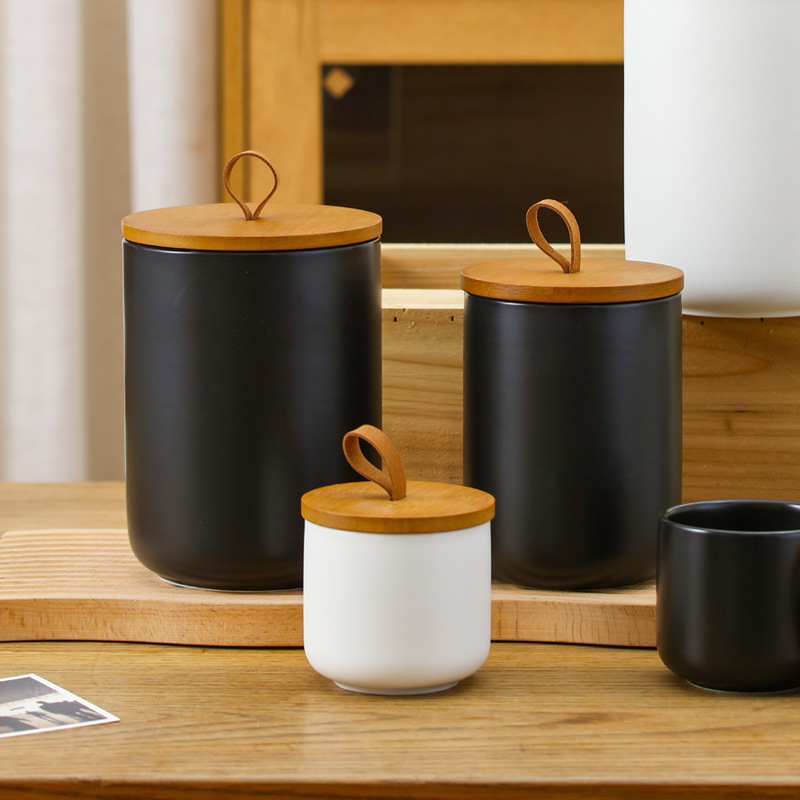 Nordic Ceramic Storage Jar Mat - Kitchen Appliances Manufacturers ulasan dan harga