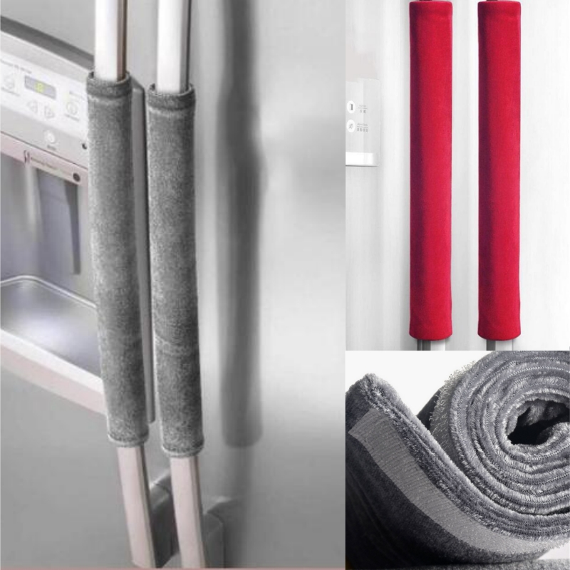 2Pcs/Set Refrigerator Door Han - Kitchen Appliances Red Knobs ulasan dan harga