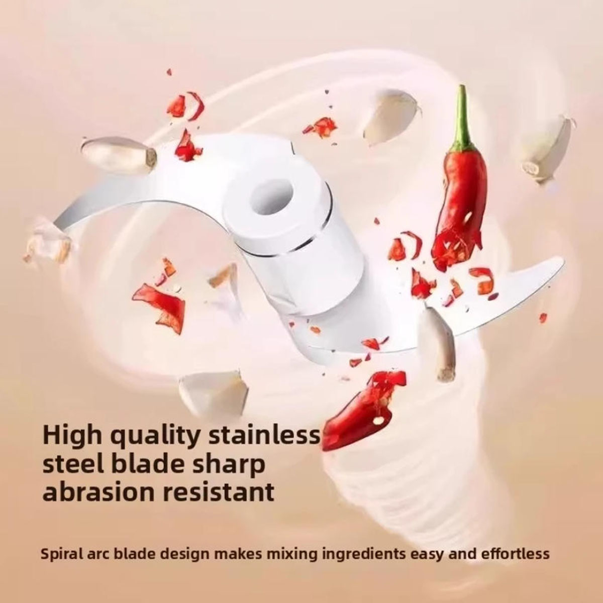 1PC Electric Garlic Chopper Mi - Kitchen Appliances Unit ulasan dan harga