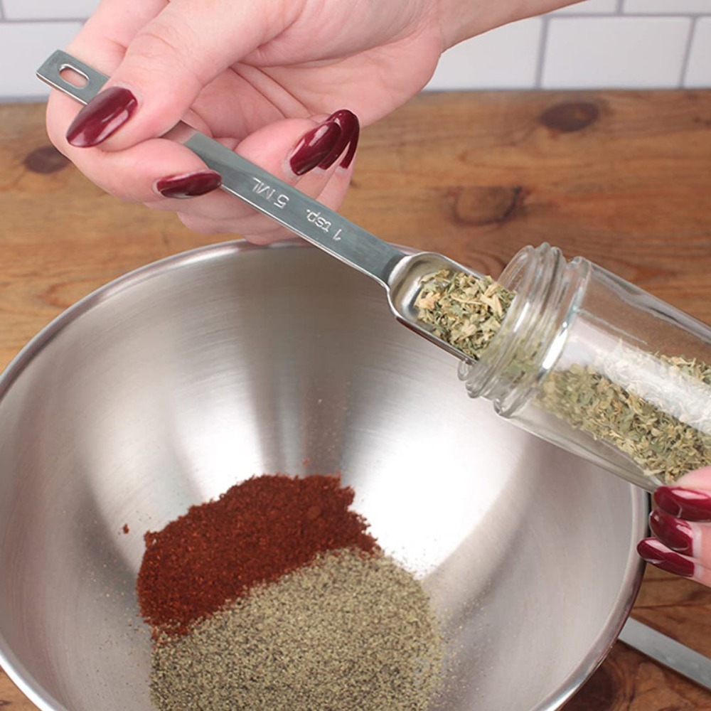 6Pcs Stainless Steel Measuring - Kitchen Appliances Manufacturers ulasan dan harga