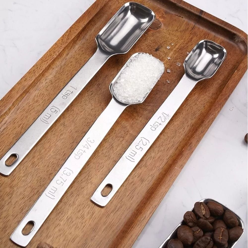 6Pcs Stainless Steel Measuring - Kitchen Appliances Manufacturers ulasan dan harga