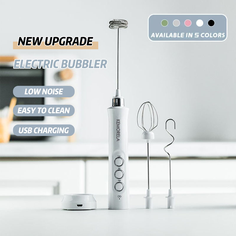 Electric Milk Frother Foam Mak - Hand Mixer Electric ulasan dan harga