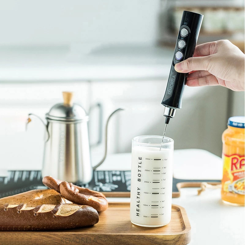 Electric Milk Frother Foam Mak - Hand Mixer Electric ulasan dan harga
