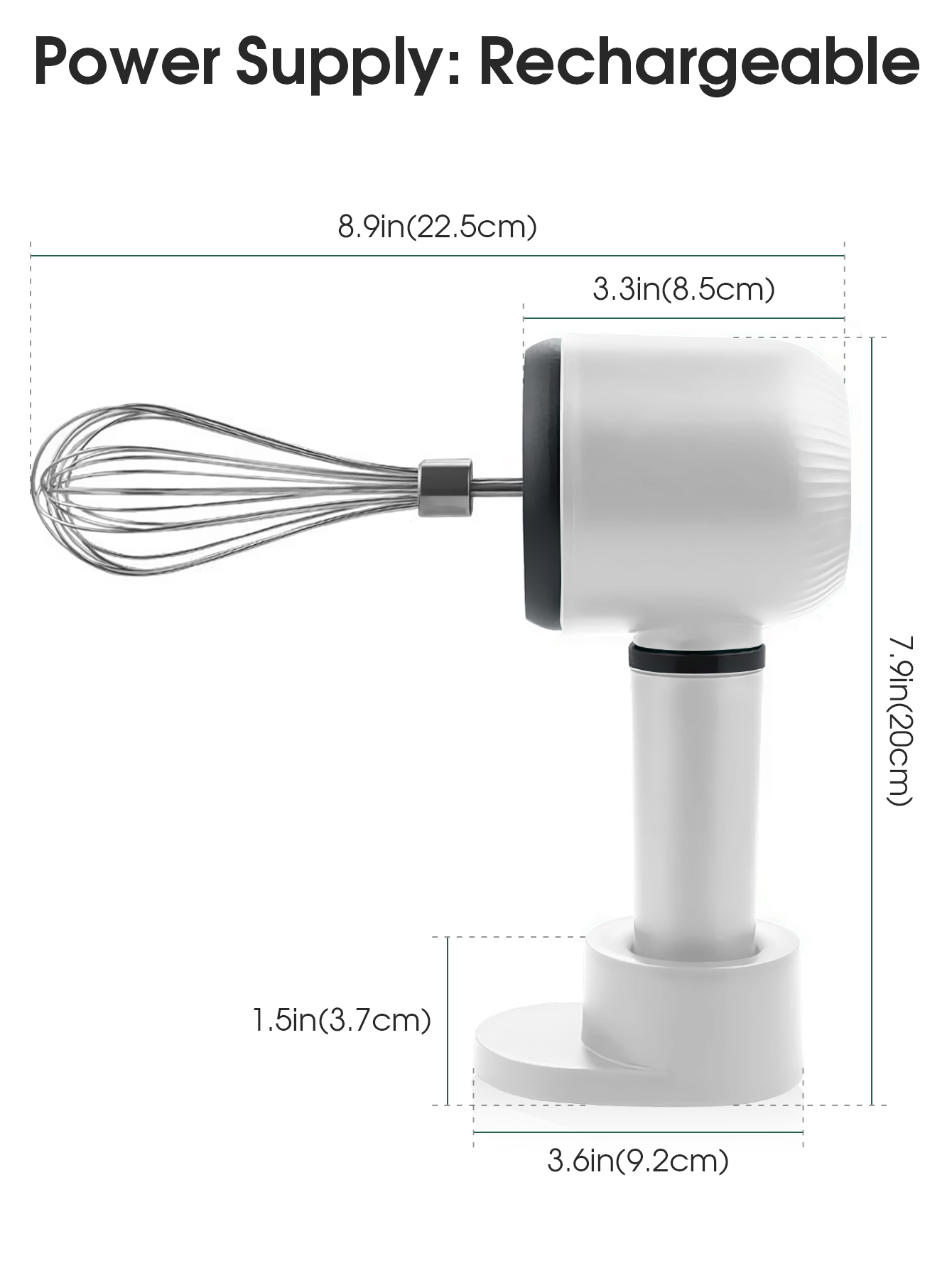 USB Rechargeable Electric Hand - Hand Mixer Electric ulasan dan harga